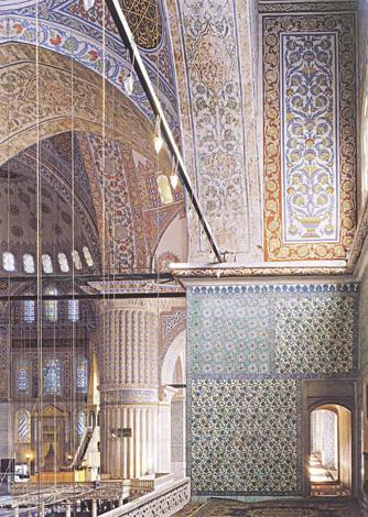 Sultanahmet Mosque, interior